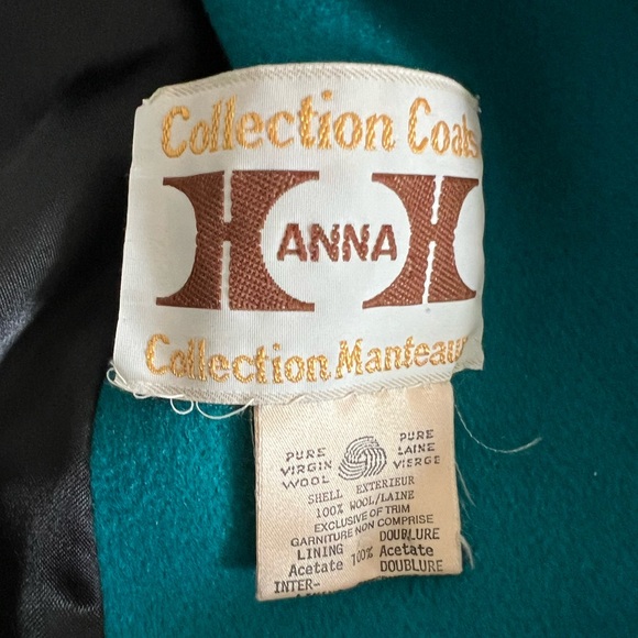 Anna Collection Teal Coat – 100% Virgin Wool - Picture 5 of 10